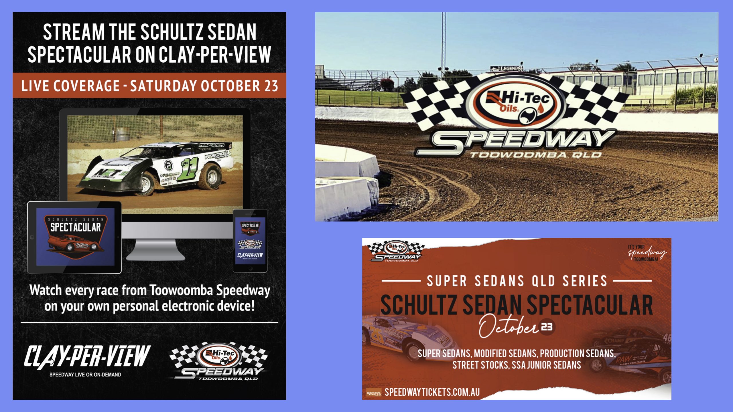 TOOWOOMBA SCHULTZ SPECTACULAR FOR OCTOBER 23 Speedway Illustrated News