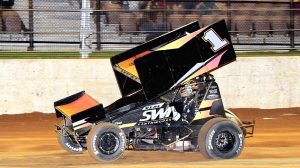 Jamie Veal Eastern Creek Sprintcar feature race winner - March 12, 2022.