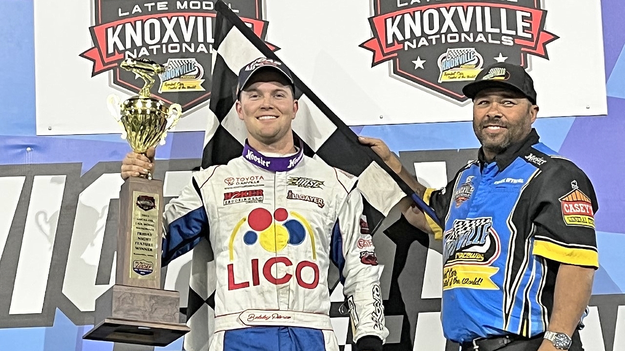 BOBBY PIERCE WINS NIGHT #2 AT KNOXVILLE - Speedway Illustrated News