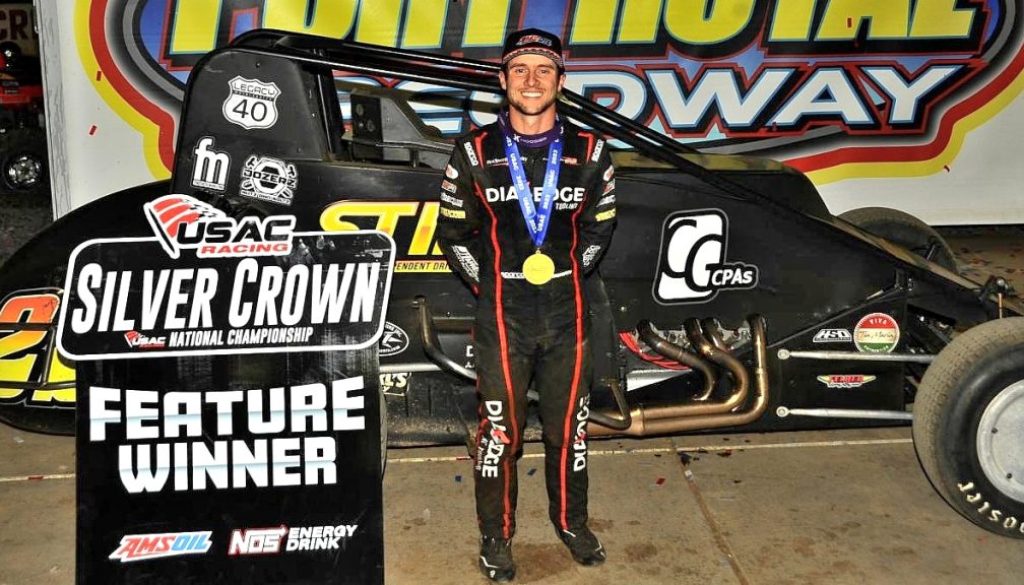 Logan Seavey VL Port Royal USAC Silver Crown June 17 Julia Johnson Photo 677